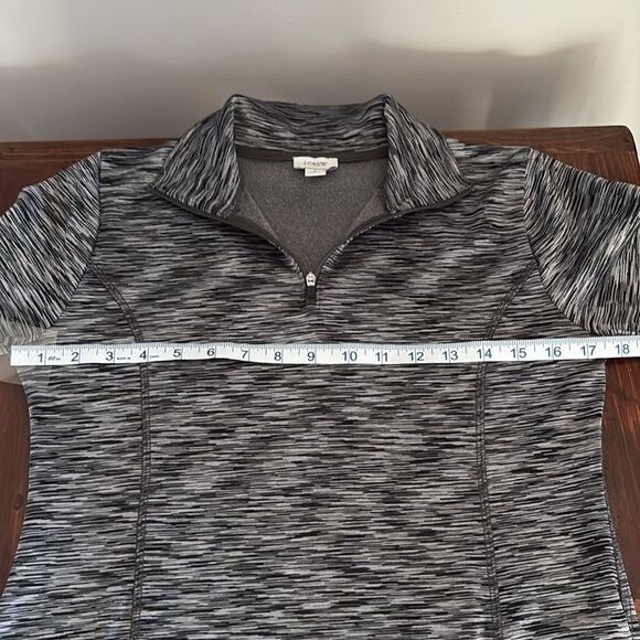 J Crew 1/4 Zip Training Running Long Sleeve Top Size S - Picture 10 of 11